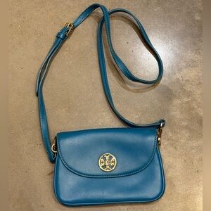 Tory Burch Teal Crossbody Bag